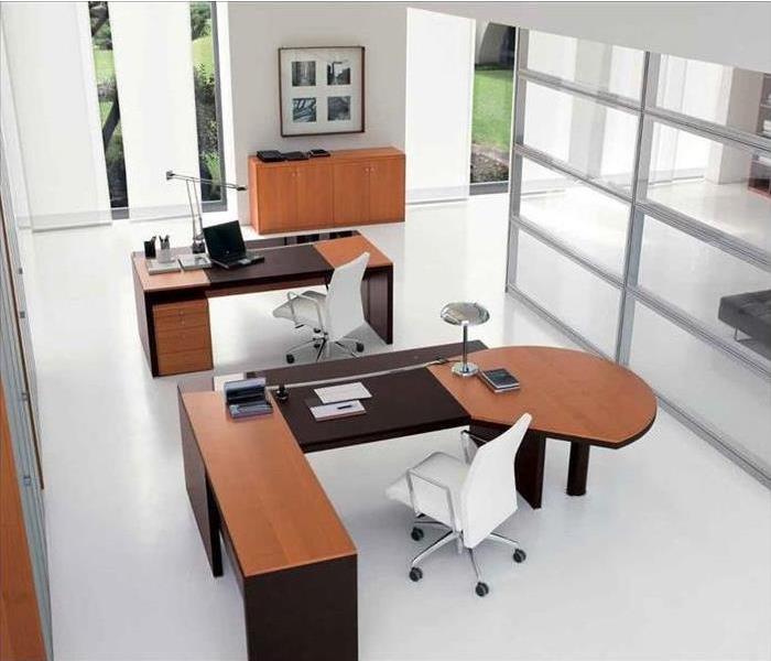 a clean office 